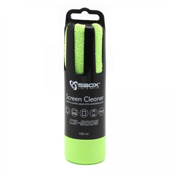 Sbox Ekrāna tīrītājs CS-5005G, 150ml, antistatisks