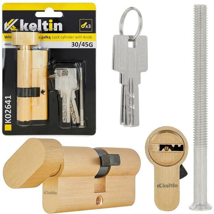 Keltin Slēdzenes cilindrs ar slēdzi K02641