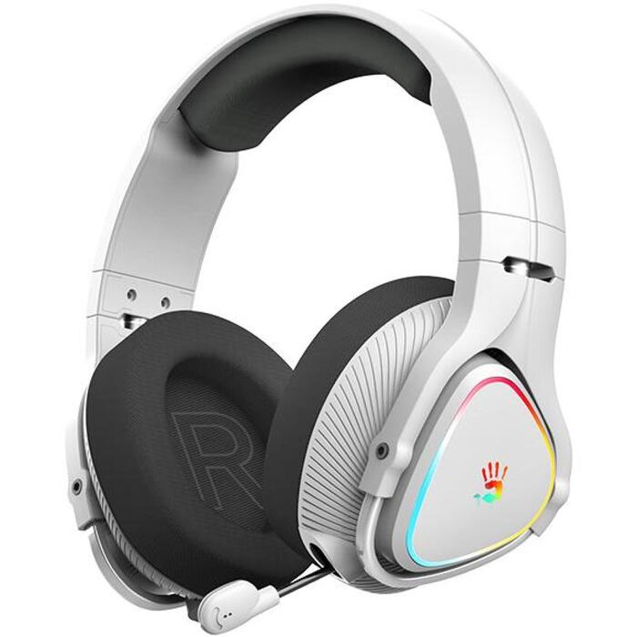 A4Tech Наушники A4Tech Bloody MR710 A4TSLU47752, 1200 мАч, 65ч, 20Гц-20кГц, 50мм, 16Ω, Bluetooth 5.3, USB-C (A4TSLU47752)