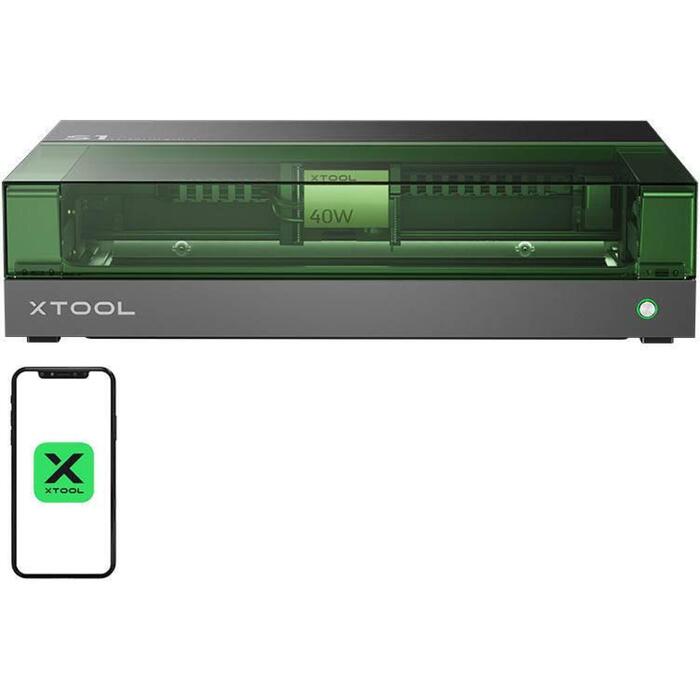 XTool S1 40W lāzera gravētājs S1-AIOB