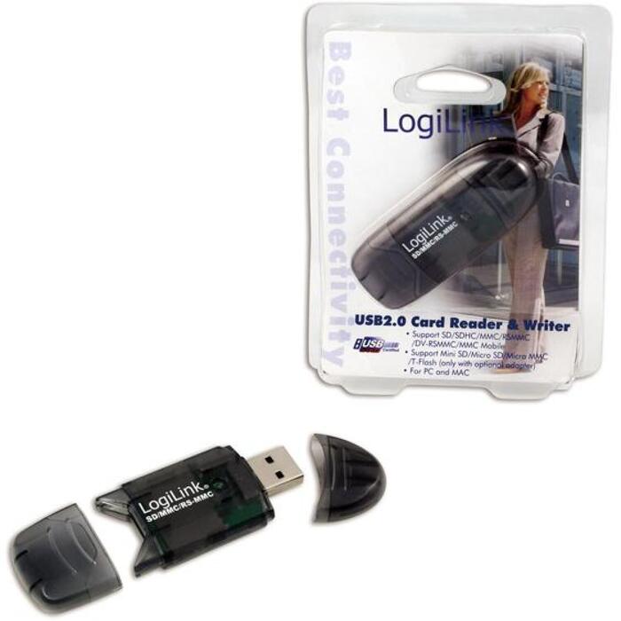LogiLink Atmiņas karšu lasītājs CR0007, USB