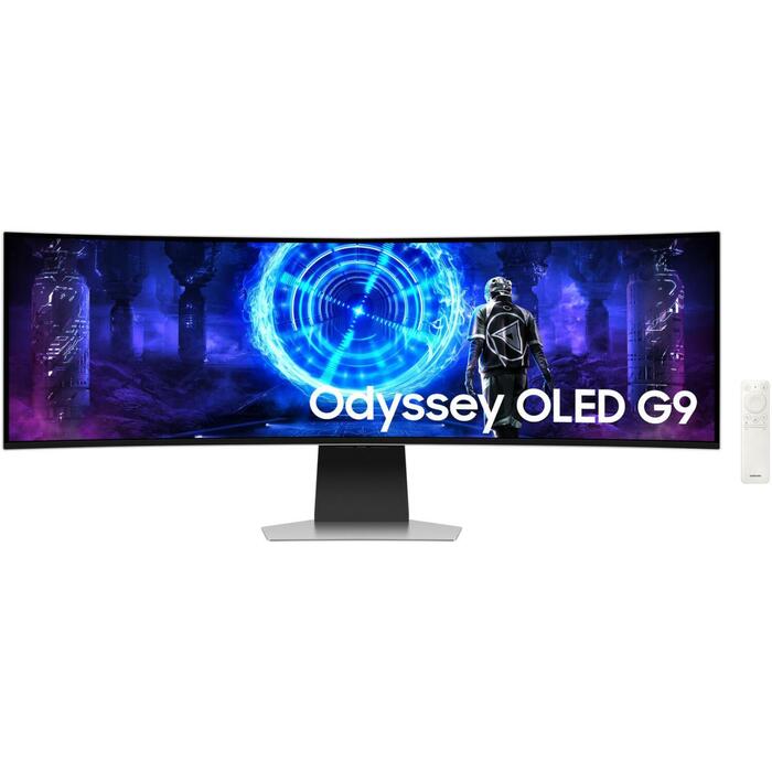 Samsung OLED монитор LS49DG950SUXEN 124,5 см 5120 x 1440 Dual QHD 0,03 мс 32:9 178° 178° VESA крепление, регулируемая подставка (LS49DG950SUXEN)