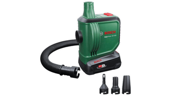 Akumulatora gaisa tilpuma pumpis EasyInflate 18V-500, 0603947201 BOSCH (0603947201)