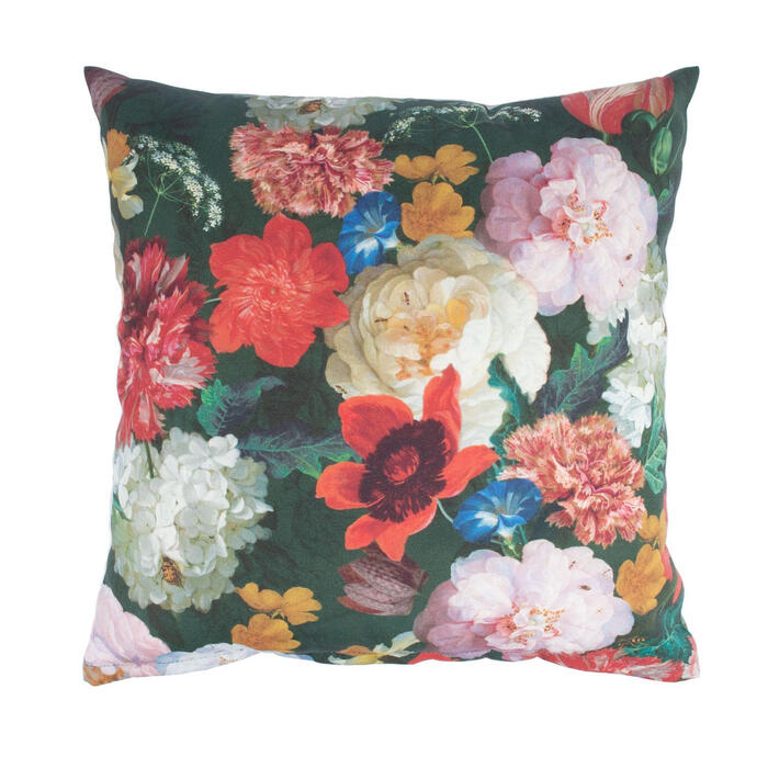 HOME4YOU Spilvens HOLLY OUTDOOR 45x45cm, flora