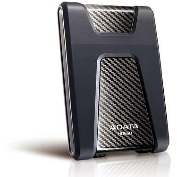 Adata HDD ārējais AHD650-1TU31-CBK 1TB, 2