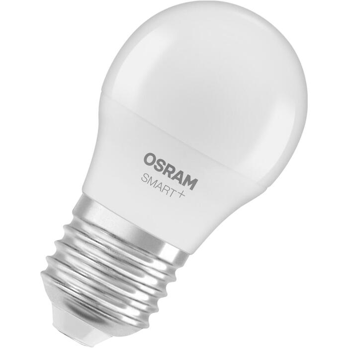 Osram умная светодиодная лампа SMART+ MATTER Multicolor Classic P40 4099854530128, E27, 4.9 Вт, 470 лм, RGBW, 2700-6500 K, Wi-Fi (4099854530128)
