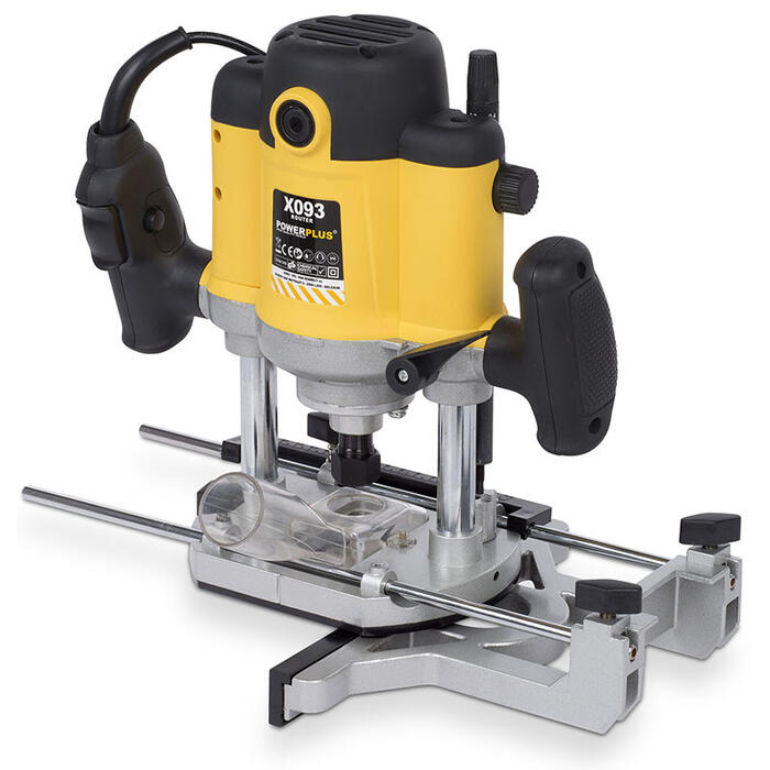Virsfrēze 1500W + 12gab. Ø8 - Ø12mm X POWX093 POWERPLUS (POWX093)
