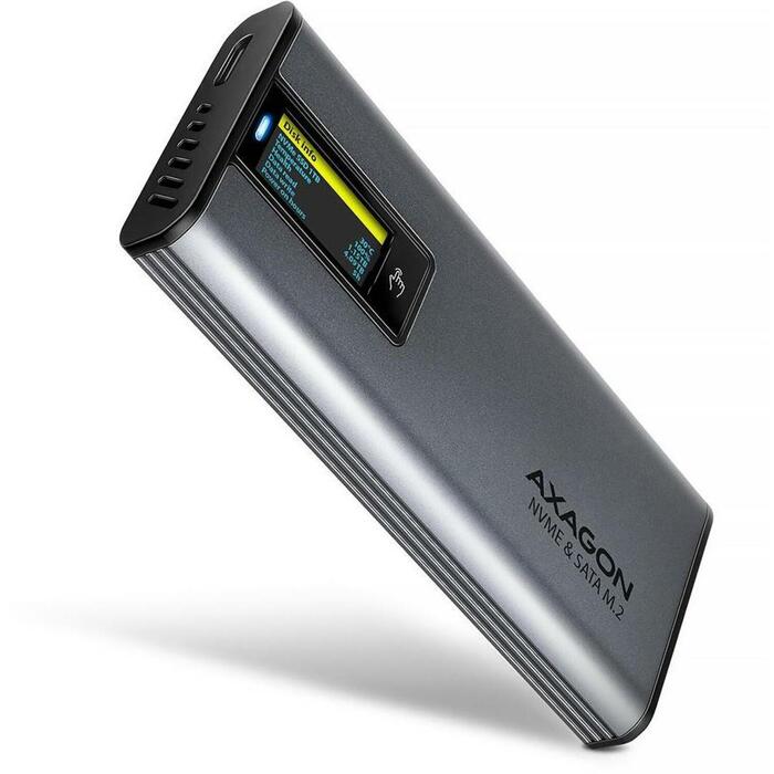 Axagon SSD cietā diska korpuss EEM2-SD2