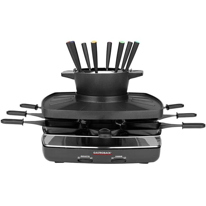 Gastroback Raclette Fondī komplekts 42567, 1200