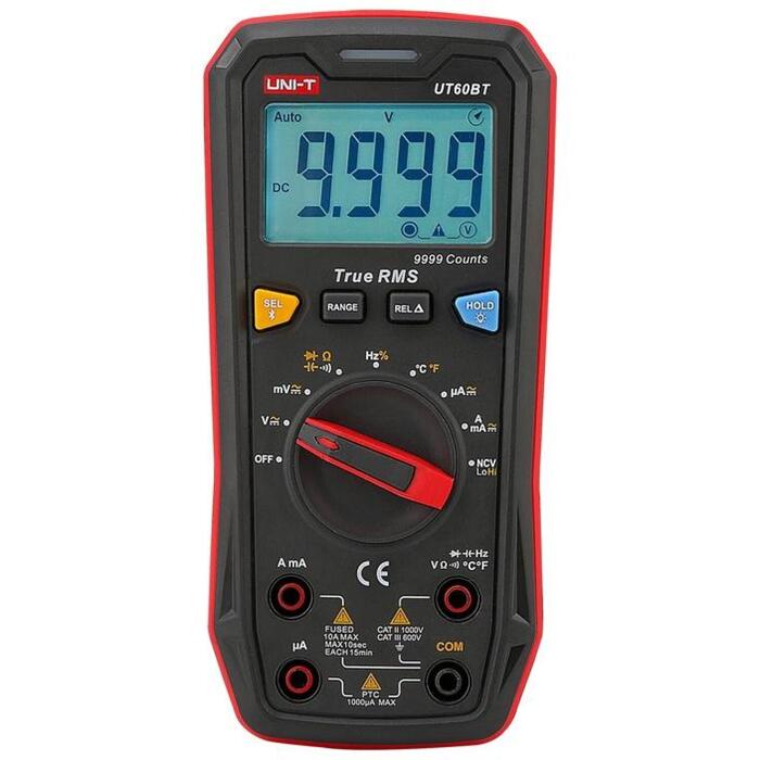 Uni-T Digitālais multimetrs UT60BT, 9999 skaitļi