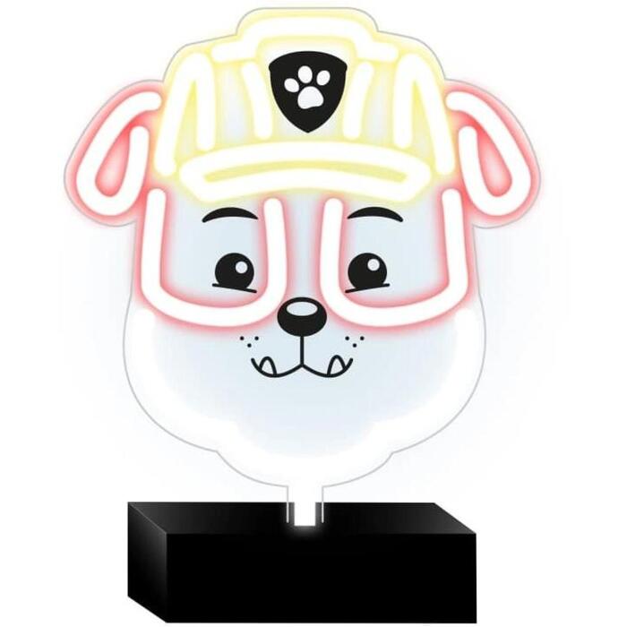 PAW PATROL Rubble LED neona lampa