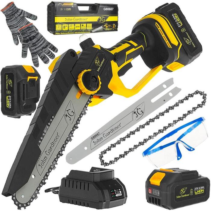 John Gardener motorzāģis G80667, 21V, 1000W