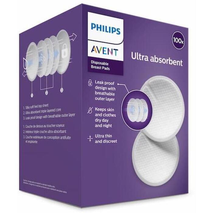 Philips Avent vienreizējās lietošanas krūštura ieliktnīši