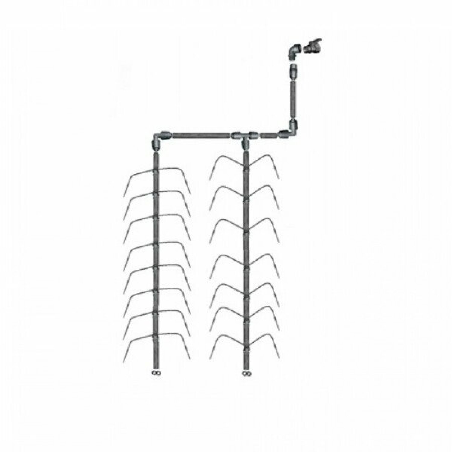 Laistīšanas sistēma KLASIKA SPIDER 2; (uz pašteci) 30L (30L)