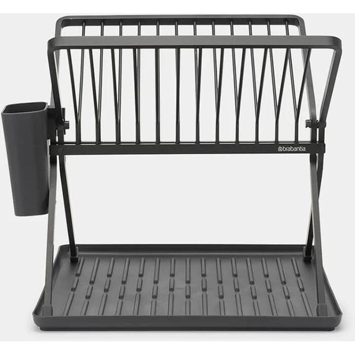 BRABANTIA saliekams trauku žāvētājs, dark grey
