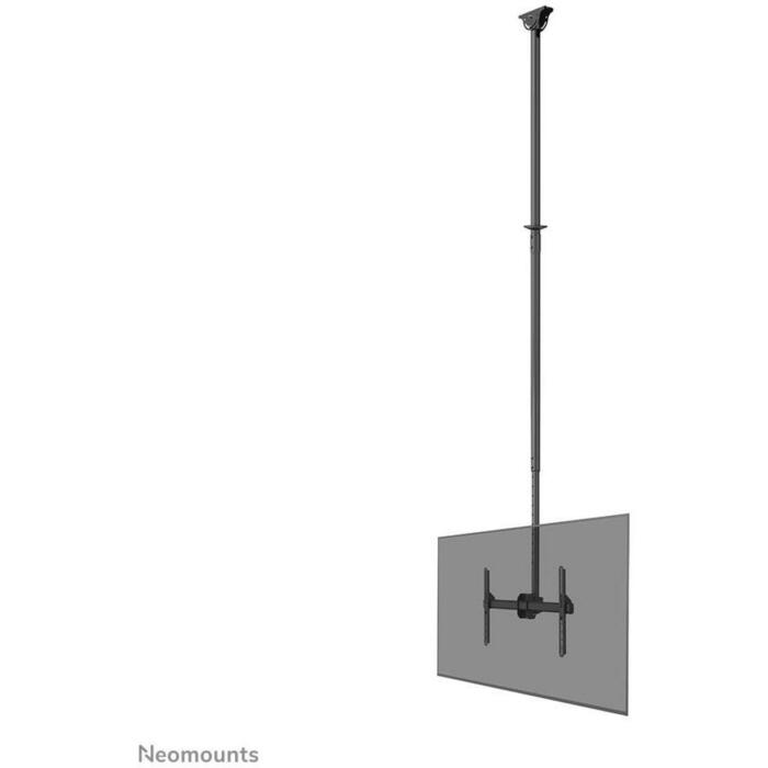 Neomounts televizora stiprinājums griestu stiprinājums CL35-440BL16XL 37-70" h 250-300 cm, 50 kg, VESA 150x200-600x400 mm (CL35-440BL16XL)
