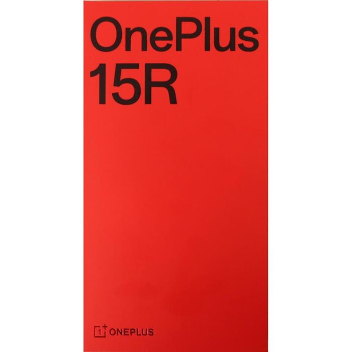 SALE OUT. OnePlus 15R (Charcoal Black) DS 6.83" AMOLED 1272x2800/3.84GHz/256GB/12GB RAM/Android 16/WiFi,BT,5G,DEMO | SALE OUT. | OnePlus Warranty 24 month(s) | DEMO (5011116968SO)
