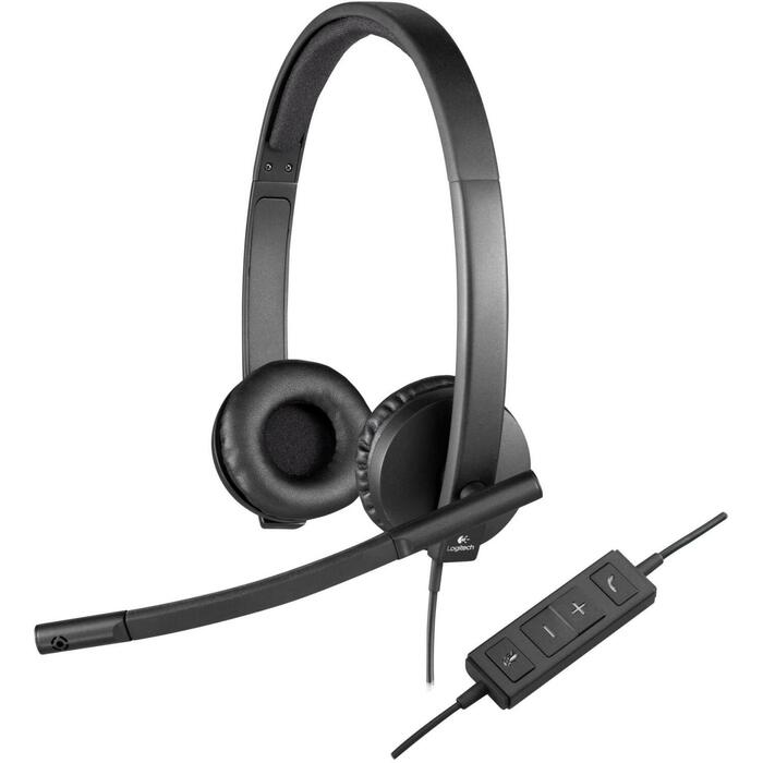 Logitech austiņas 981-000575, frekvence 31.5-20000