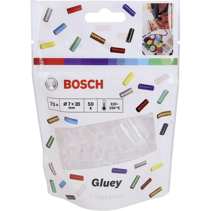 Līmes stienīši Gluey caurspīdīgi 2608002004 BOSCH