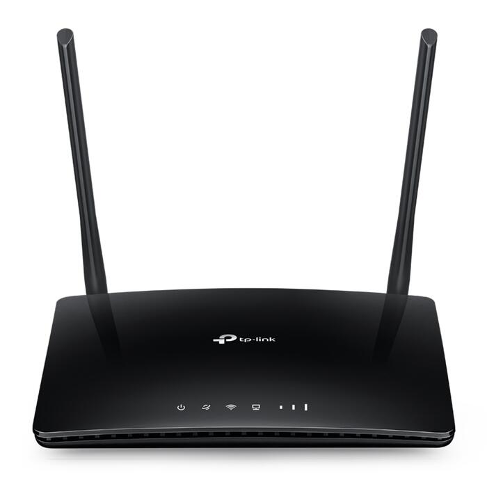 AC750 Беспроводной двухдиапазонный 4G LTE маршрутизатор, TP-Link, Archer MR200, 300 Мбит/с, 433 Мбит/с, 3 LAN порта (ARCHERMR200)
