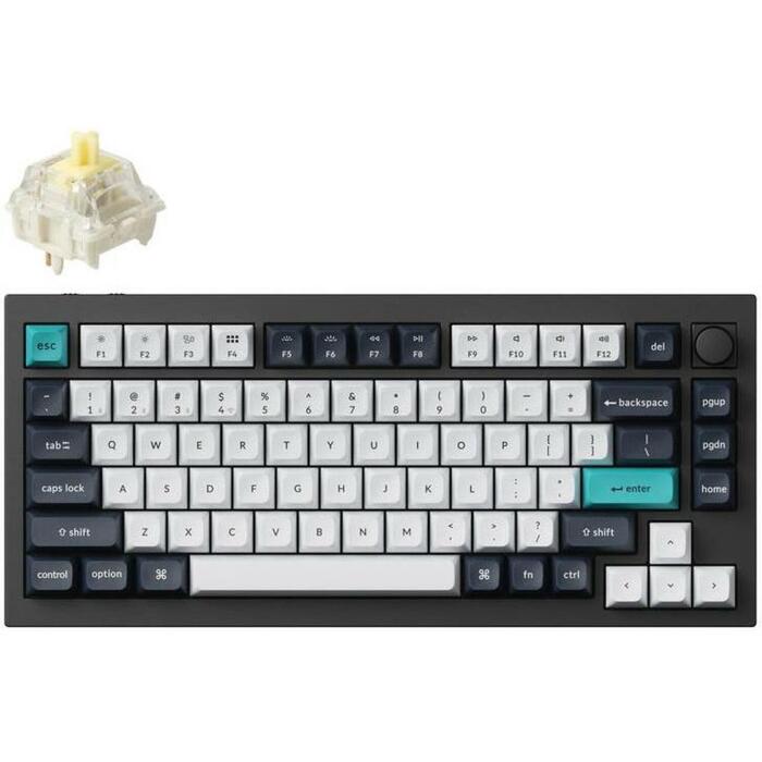 Keychron Klaviatūra Q1M-M4 RGB, 81 taustiņi