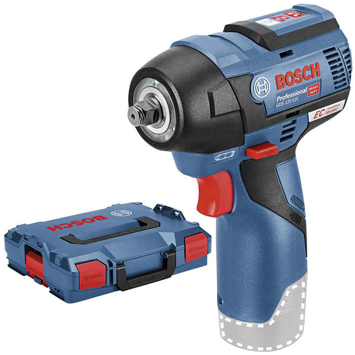 Uzgriežņu atslēga GDS 12V-115, SOLO 06019E0102
