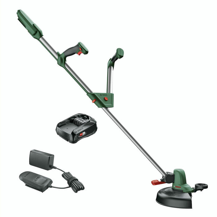 Триммер аккумуляторный 18В, UniversalGrassCut 18V-260, 1x2.0Ач, 260мм, 06008C1D03 BOSCH (06008C1D03)
