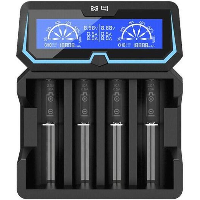 Xtar X4 akumulatoru lādētājs, 4x Li-Ion