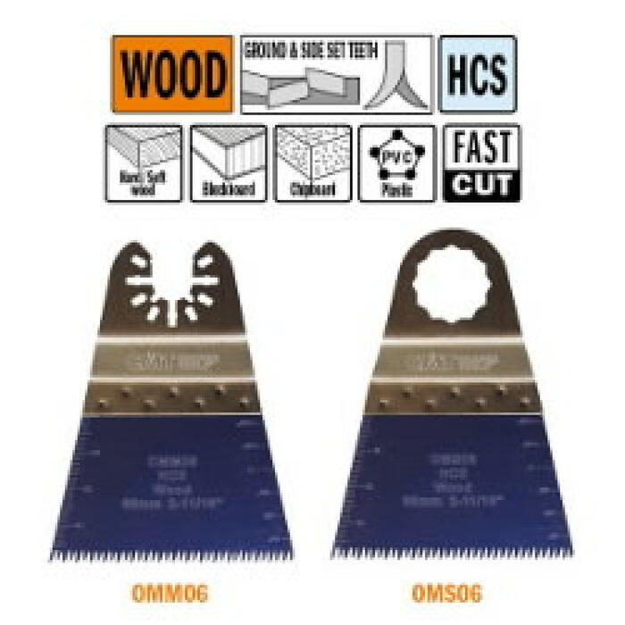 Пила 68 мм, CMT, OMM06-X1, Z14TPI Precision cut HCS (OMM06-X1)