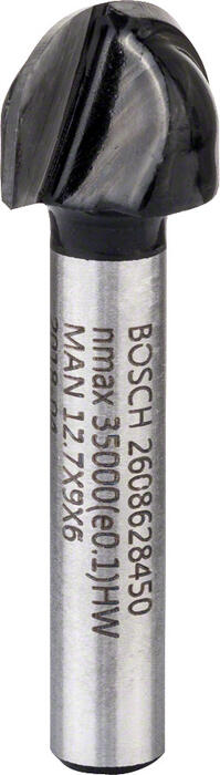 Padziļinājumu frēze 6 mm R1 6