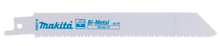 Zobenzāģa asmeņi BIM 152x0,9mm (10tpi)