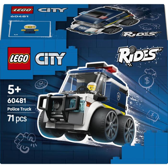 LEGO City Konstruktors Policijas kravas auto