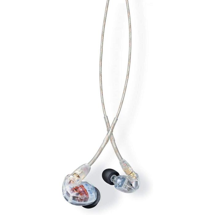 Shure SE535 austiņas, caurspīdīgas, SE535-CL-EFS, 20