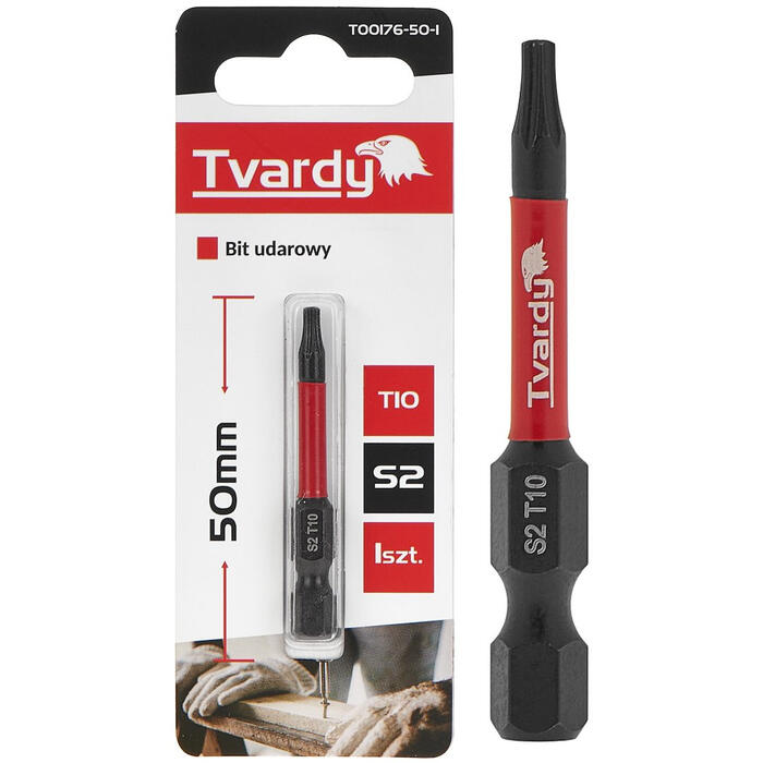 GEKO Impaktgrieznis T10 50mm S2, Tvardy