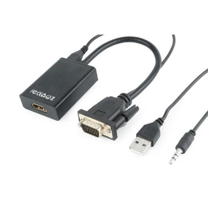 Gembird I/O adapteris A-VGA-HDMI-01 VGA uz