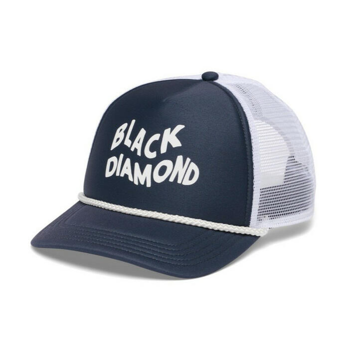 Cepure FLAT BILL TRUCKER HAT, BLACK