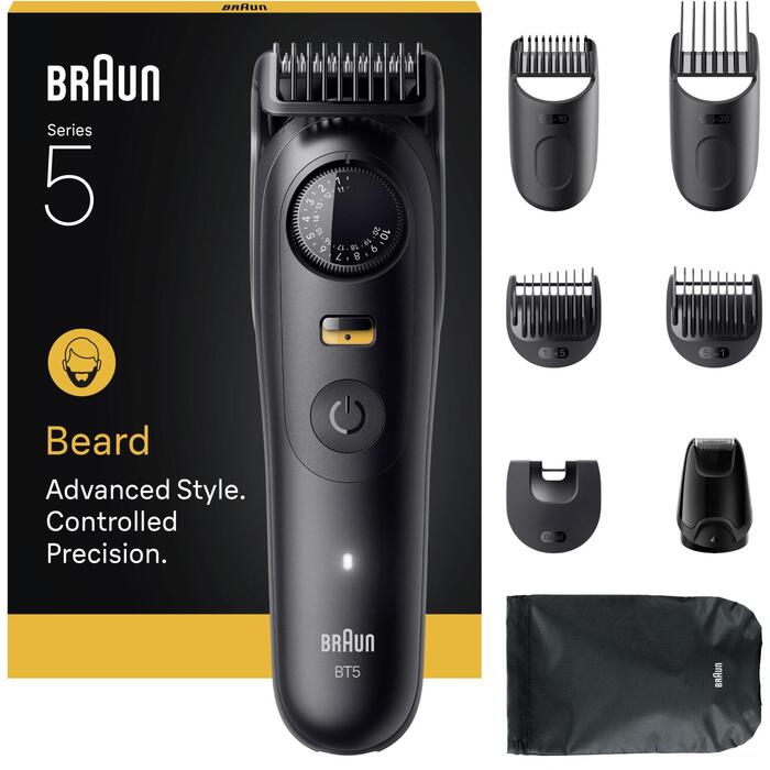 Braun Bārdas Trimmeris BT5560, 40 pakāpieni