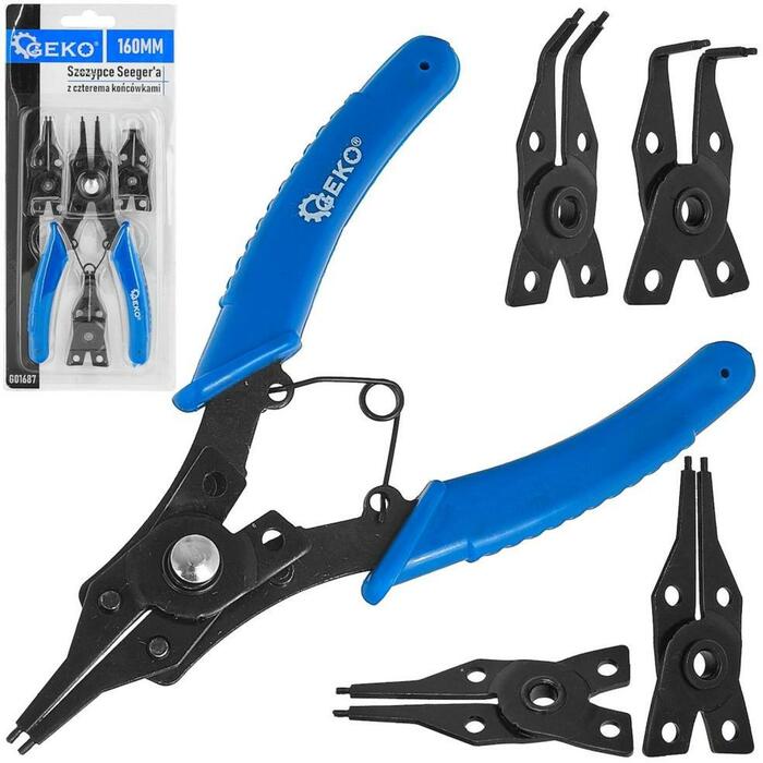 Geko Seeger circlip pliers G01687 160