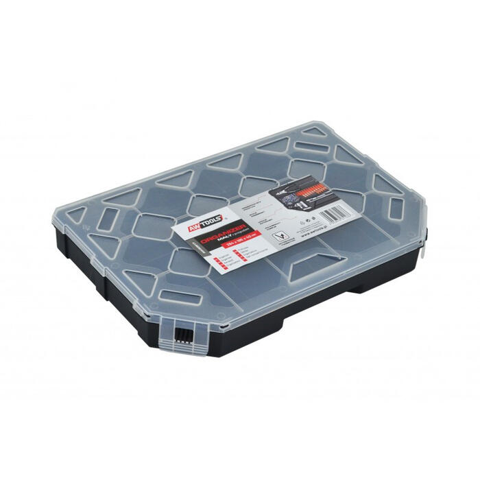 Rīku organizators, kompakts izmērs 284x195x40mm, izturīgs
