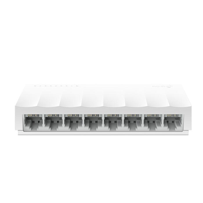 TP-Link LS1008 сетевой коммутатор неуправляемый 8× 10/100 Mbps fanless белый (LS1008)