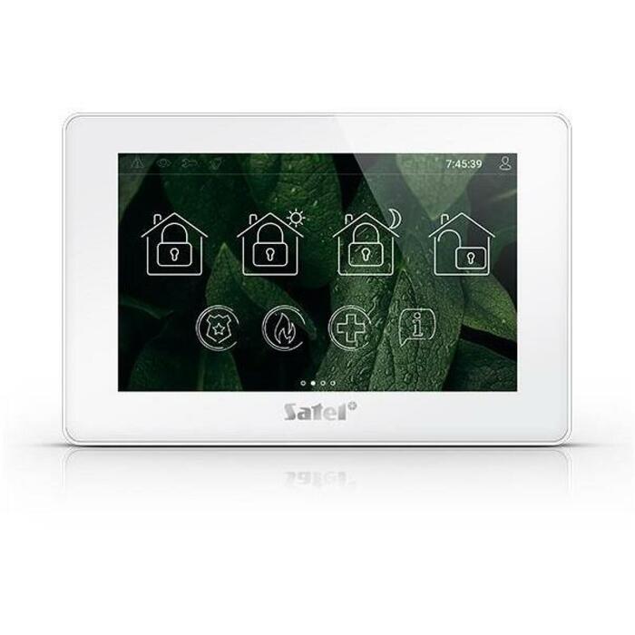 Satel Tastatūra ar skārienekrānu INT-TSH2-W, Balta