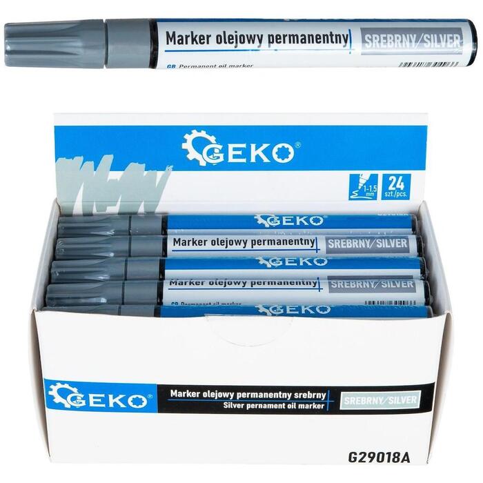 Geko eļļas marķieris, G29018A, 1–1,5mm