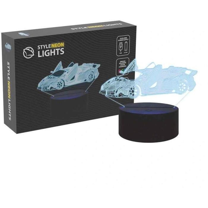 Manta Dekoratīvā lampa SNL64RGB, 5W, 2m