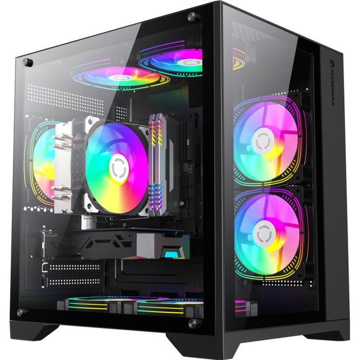 Gamemax Kaste INFINITY MINI BK, 1