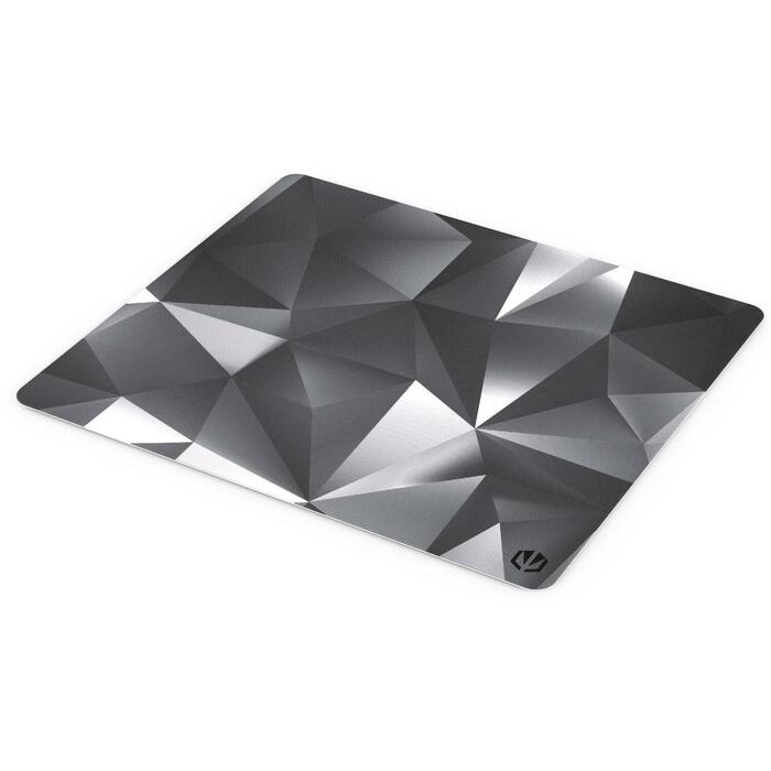 Endorfy peles paliktnis Crystal Black L EY6B007, 450mm, 400mm, melns/balts, raksts, mitrumizturīgs, neizslīdoša pamatne (EY6B007)