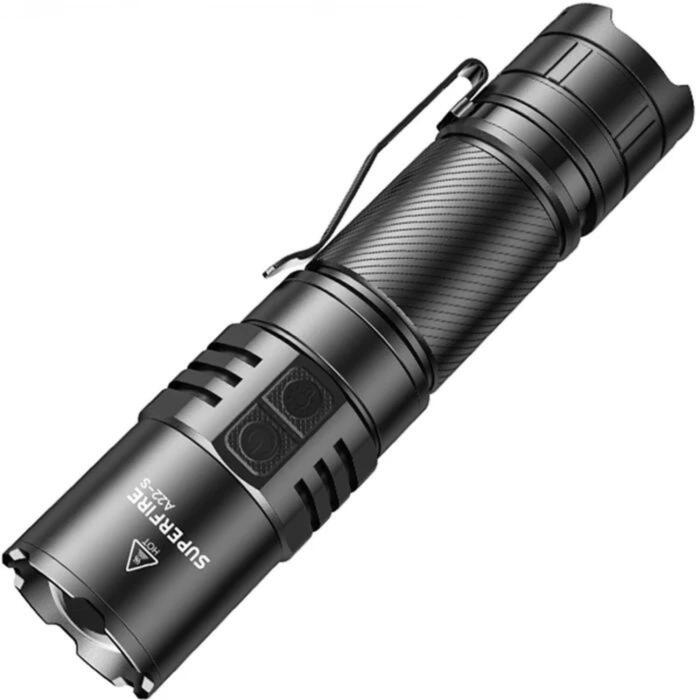 Superfire A22S lukturis, 2300 lm, 36