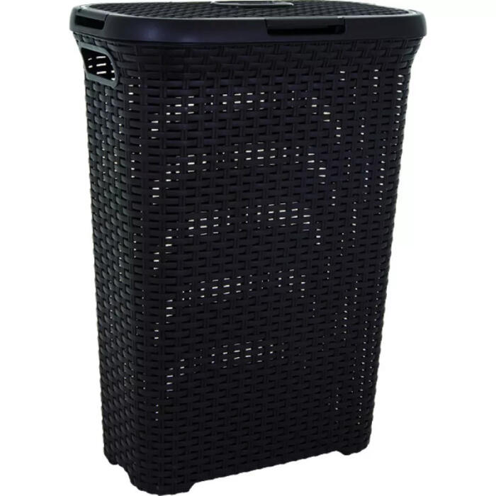 Curver veļas kaste Style 0800709210, 40L, 44,8x26,5x61,5cm, plastmasa, tumši brūna (0800709210)