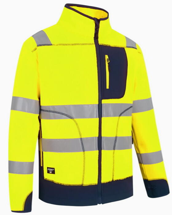 Pesso FL02G-L Hi-vis flīsa jaka, CL2