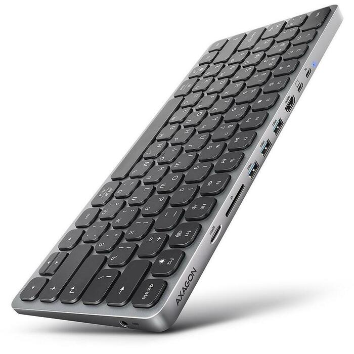Axagon dokstacija HMC-KB-CRL, 9in1, 0.6m