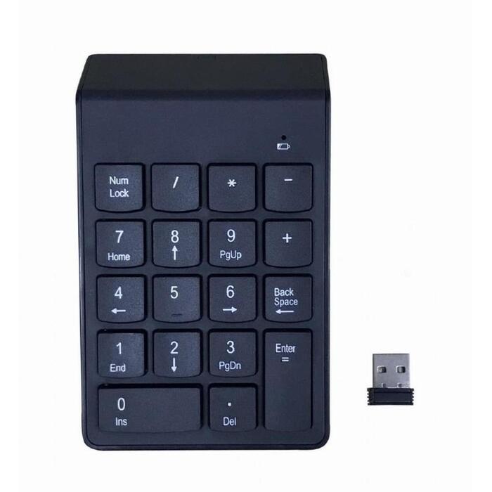 Gembird Bezvadu ciparu taustiņu bloks KPD-W-02